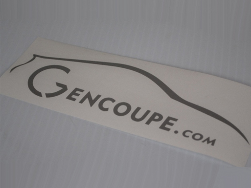 GenCoupe Vinyl Decal